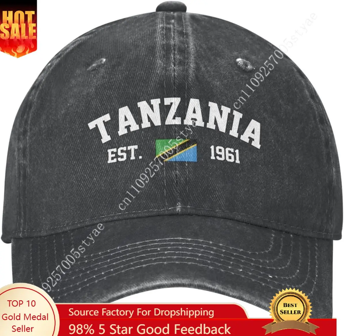 

Tanzania Flag Hat Man Woman Baseball Cap Fashion Sunhat Adjustable Hip Hop Dad Hats Trucker Caps Casual Snapback Hat