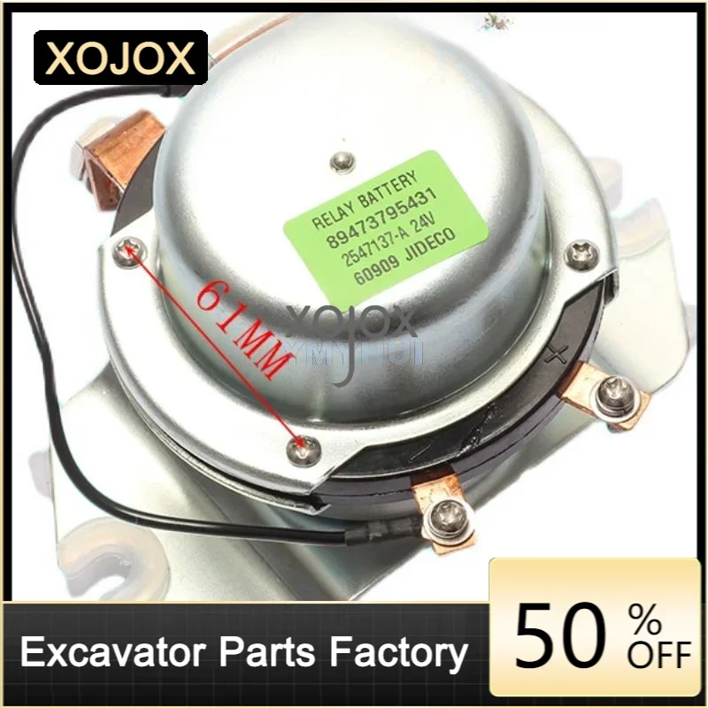 

XOJOX For Excavator Engineering Vehicle Car High Current Electromagnetic Power Main Switch DK238BY24V 12V Accessories