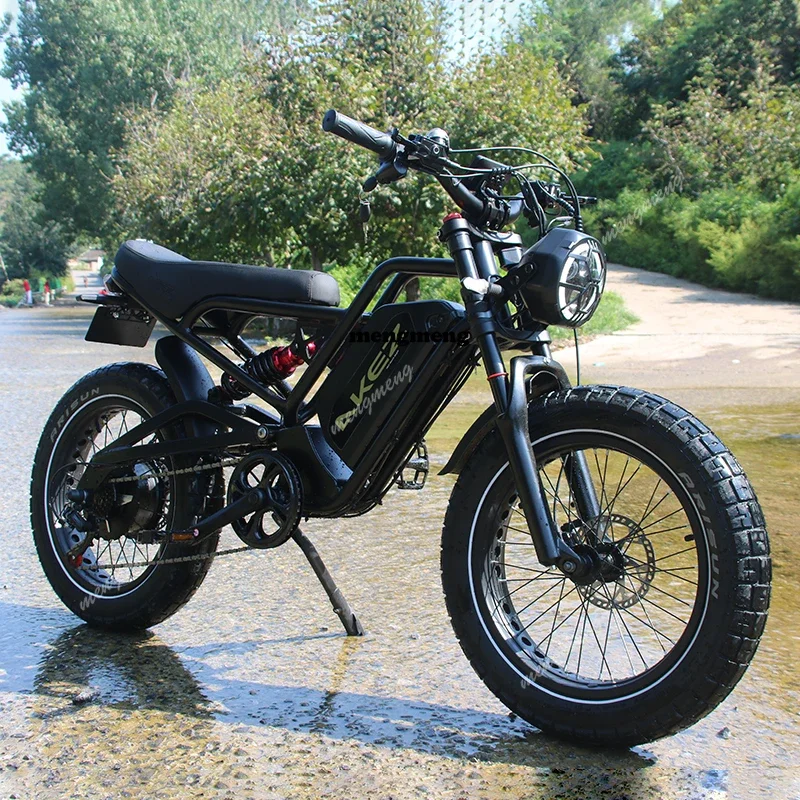 A61 Practical Hot Sale Electric Mountain Fatbike Affordable 20-Inch Fat Tire E-Bike Electric Dirt Electric Bicycle