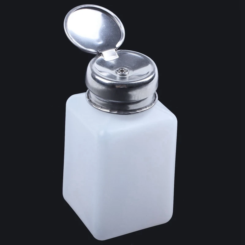 3 Pcs 200ML Capacity Liquid Oil Alcohol Dispenser Clear Bottle Container