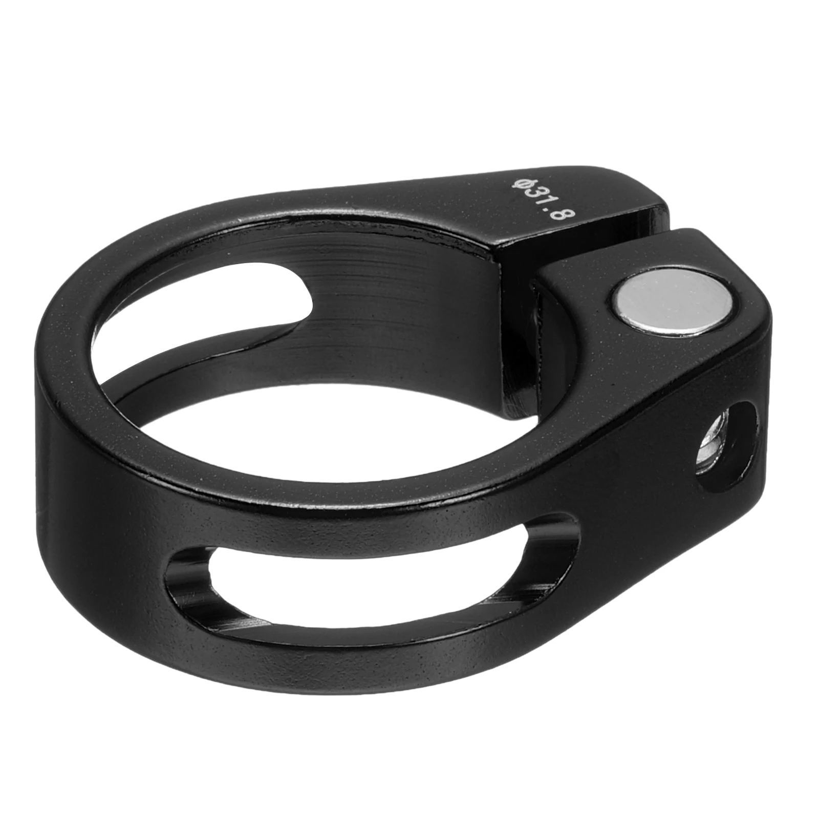 Uxcell 1/2pcs Bicycle Seatpost Clamp 31.8/34.9mm Seat Tube Clamp Road Mountain Bike Seat Tube Clip Aluminum Bike Seat Clamps