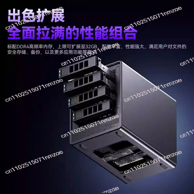 

WTR PRO Mini Host N100 Desktop Computer AMD5825U Home NAS Host