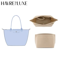 HAVREDELUXE Bag Organizer For Longchamp Large Tote Bag Purse Organizer Bag Storage And Finishing Inner Bag Liner