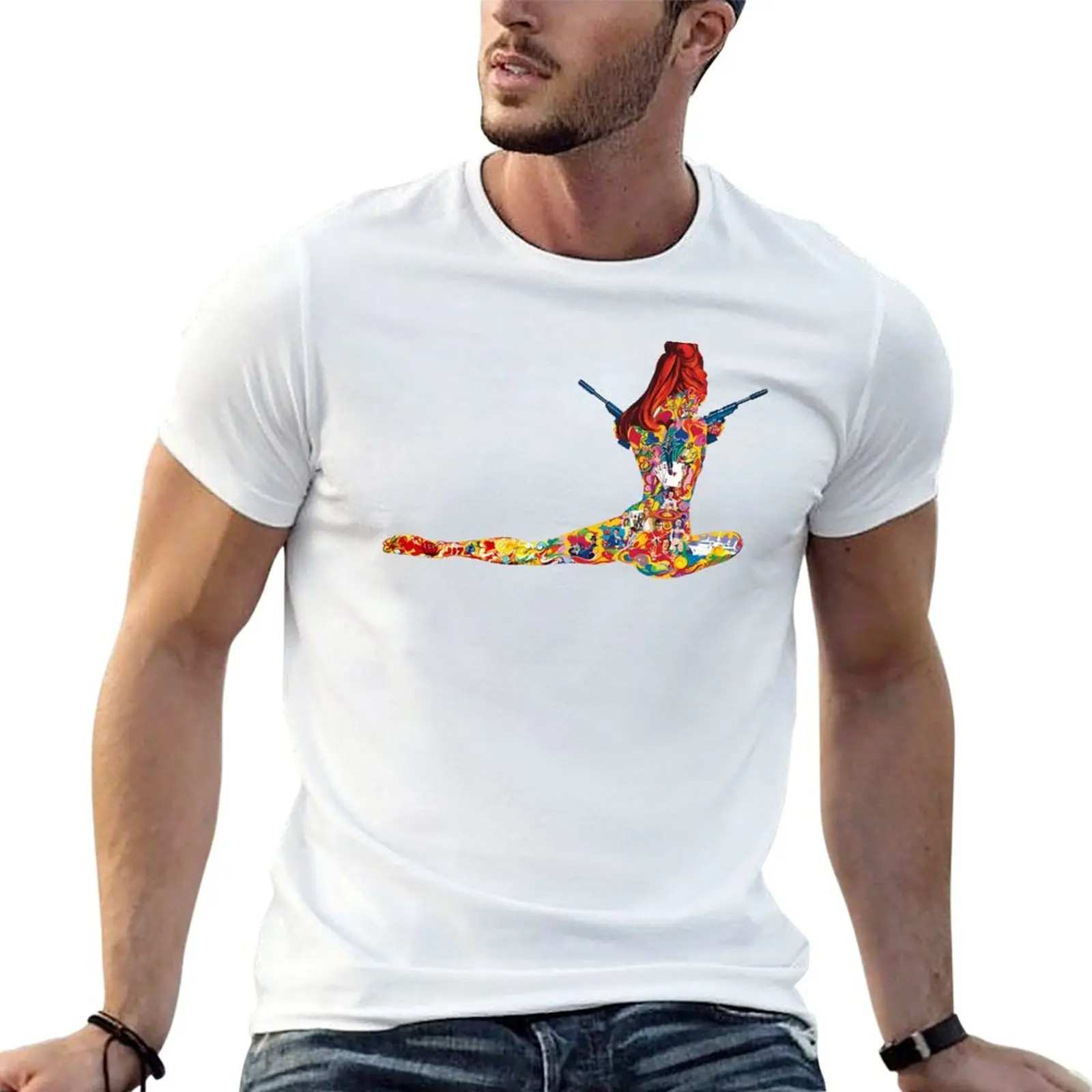Camiseta Casino Royale 1967, camiseta para hombre, camisetas 100% de algodón de marca de lujo, camisetas 100% de algodón para hombre, camiseta de algodón