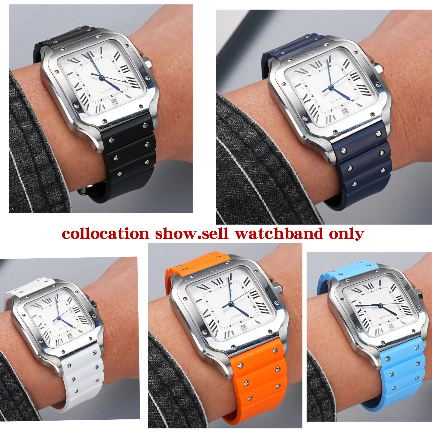 สายนาฬิกาคุณภาพสูงขนาด 19 มม. - Cartier Watch Santos บทวิจารณ์และราคา