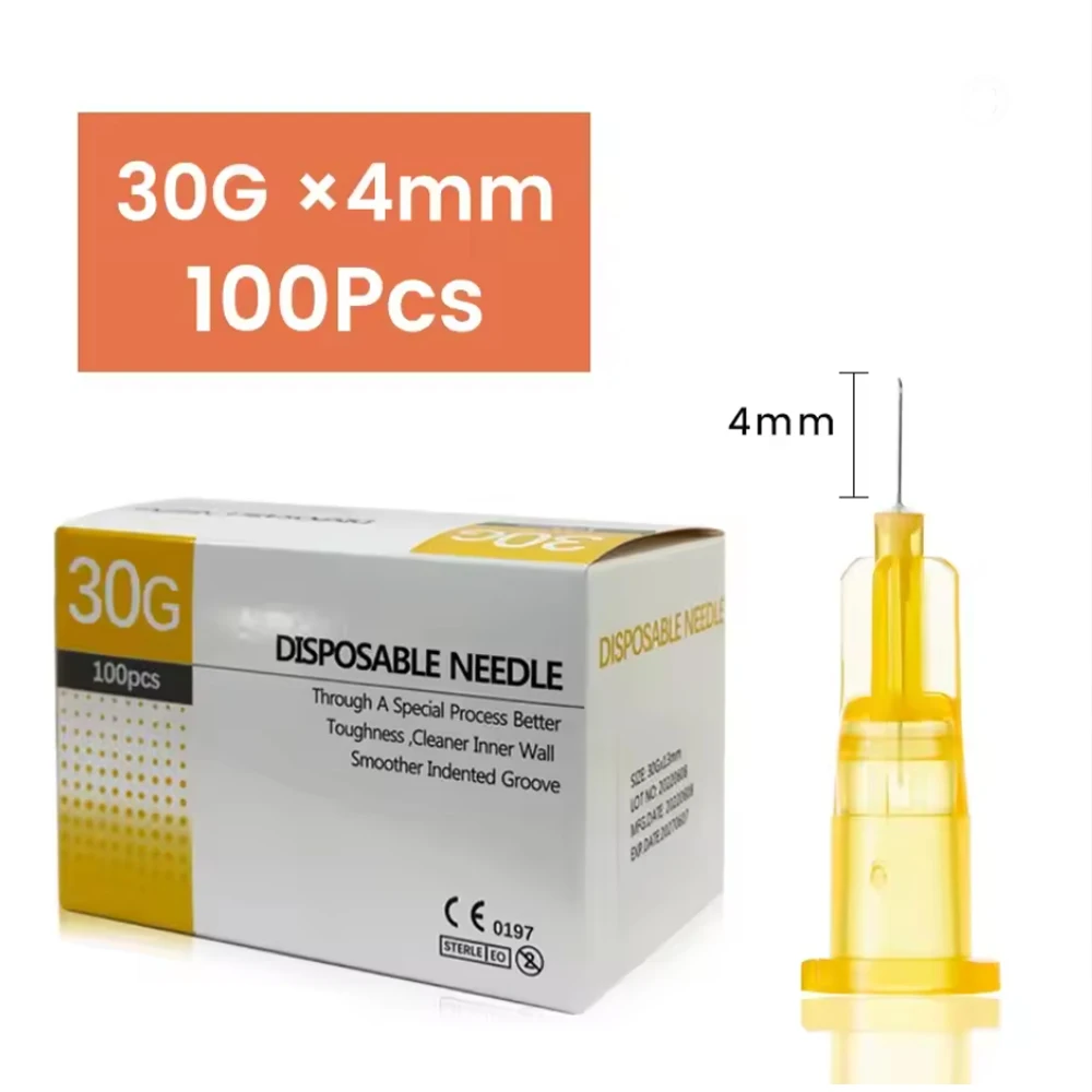 

18G 25G 27G 29G 34G 33G 32G 31G 30G Painless Small Superfine Beauty Needle Disposable Injection Piercing Needles 10pcs-100pcs