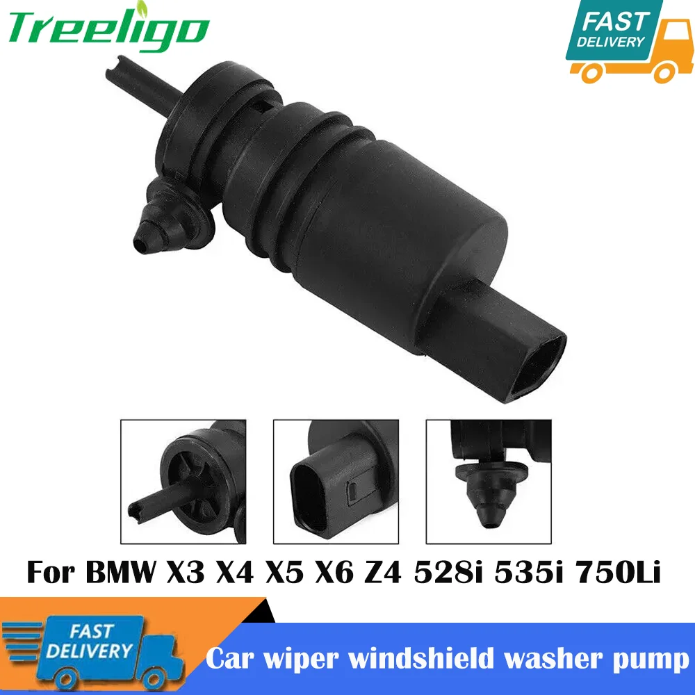 67127302589 67126934160 67127298309 Car Wiper Front Windshield Windscreen Washer Pump For BMW X3 X4 X5 X6 Z4 528i 535i 750Li