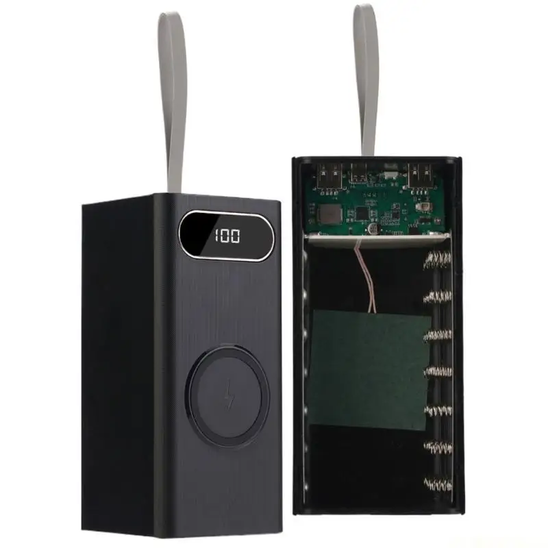E56B DIY Shells 28x18650 Shells Chargers Box Digital Display