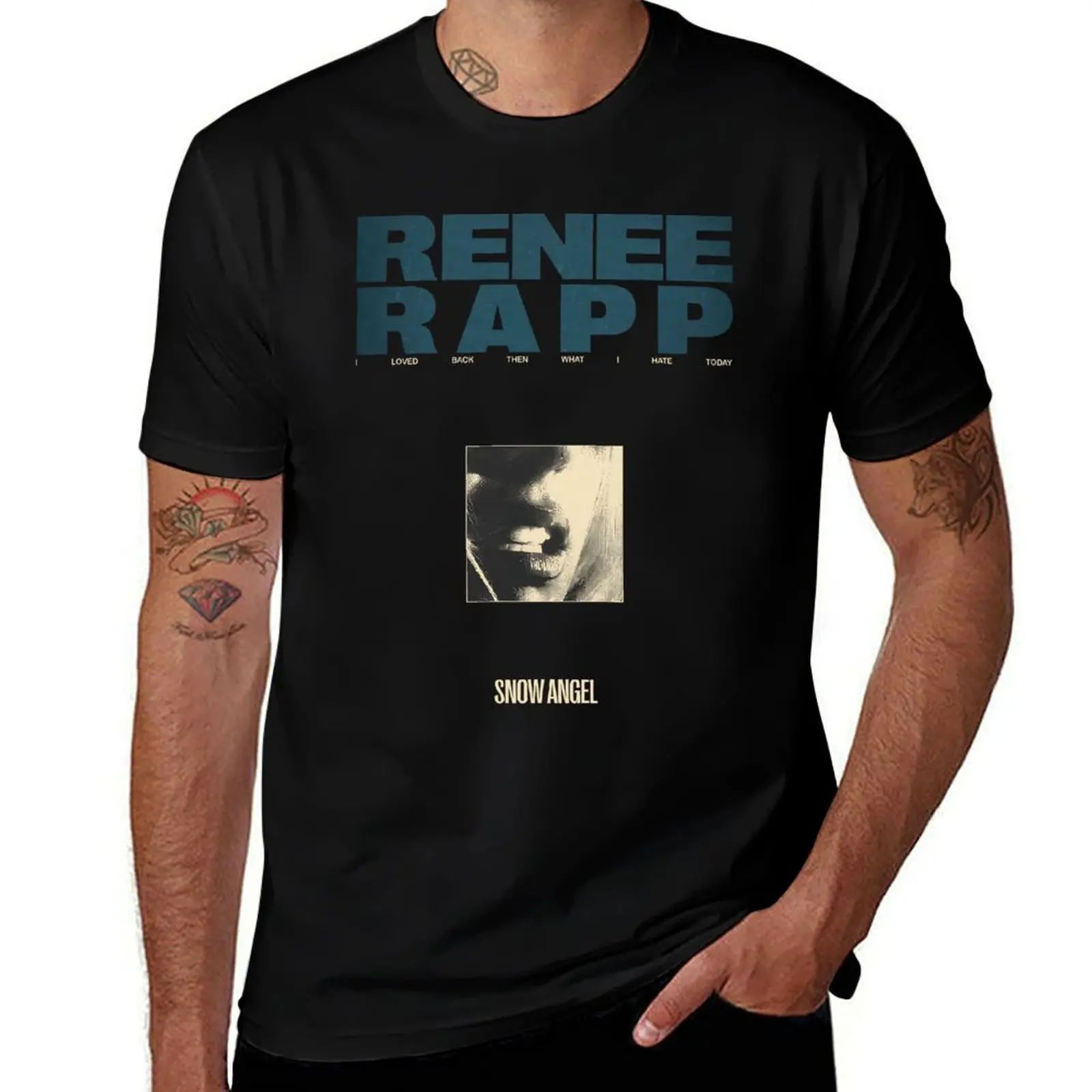 

Renee Rapp Snow Angel T-Shirt man t shirt cotton t shirts for man graphic funny T-Shirt