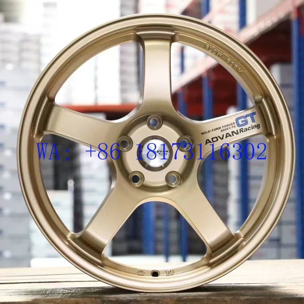 Hot Chrome 15-inch 16-inch 17-inch 18-inch 19-inch five-star GT modified wheels for all seagulls Shadow Leopard Civic Crown view 2