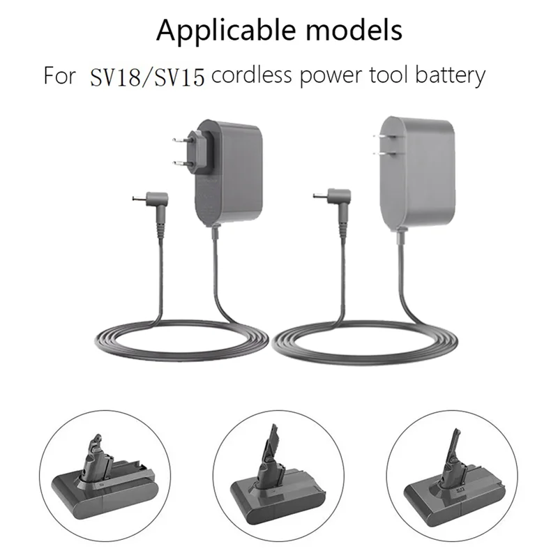 Charger for Dyson SV18 SV15 Vacuum Cleaner 21.75V / 1.1A Vacuum Cleaner Battery Power Adapter (1.8M) US Plug HOT