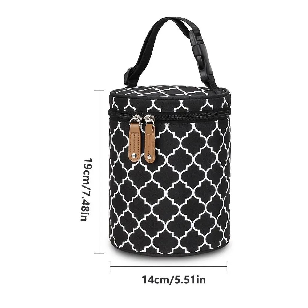 Thermal Insulation Stroller Hanging Bag Hanging Design Large Capacity Insulated Breastmilk Cooler Bag Waterproof Travel Carrier