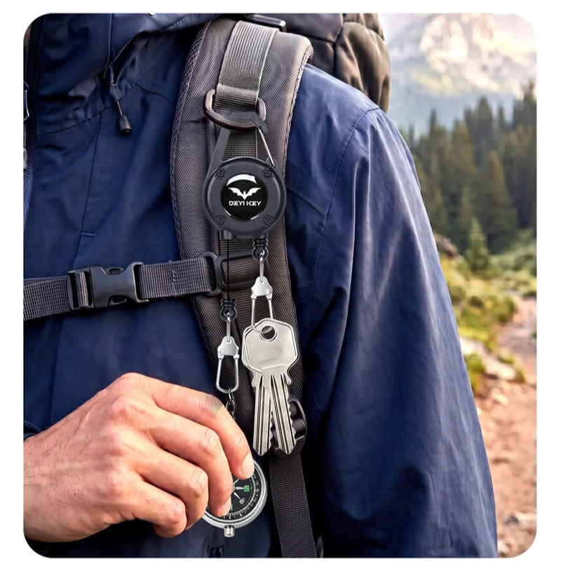 Portacredenciales retráctil co - Fishing Belt reseña y precio