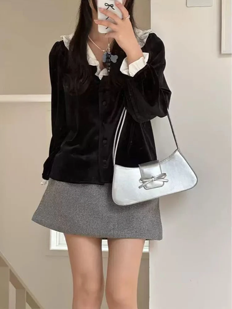 Spring 2026 New Retro  French Bread Underarm Bag Versatile Commuter Women's Single Shoulder Bag Fashionable PU Leather