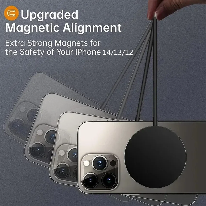100W Magnetic Wireless Charger Pad Phone Chargers For iPhone 15 14 13 Pro Max Airpods Portable Macsafe PD Fast Charging Station