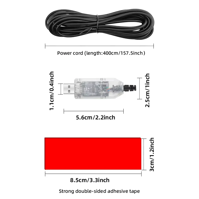 Imagen 7: Parabrisas trasero de coche, lámpara LED de ojos animados, ojo de diablo dinámico, luz de advertencia de coche, luz de espejo retrovisor interactiva anticancada