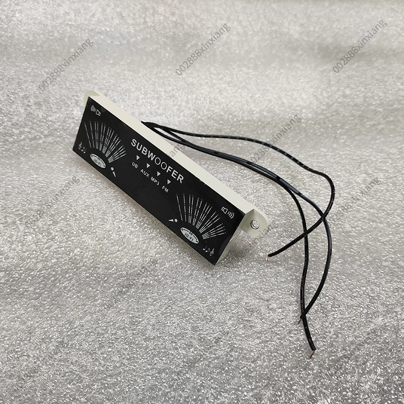 12V Music LED Sound Spectrum Dynamic Display Volume Level Indicator Display Single Channel Fan Type
