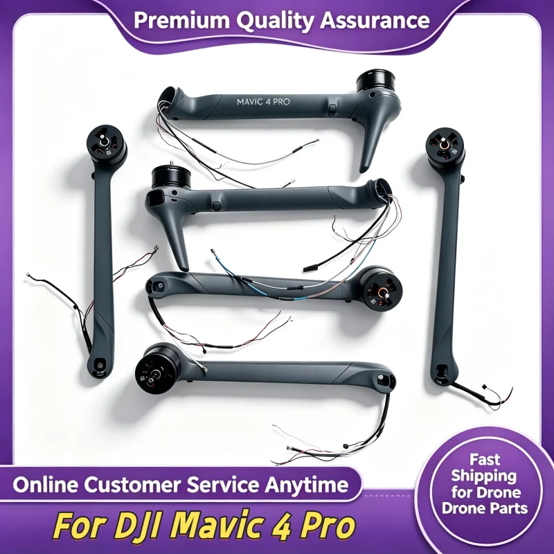 Original Motor Arm Assembly For DJI Mavic 4 Pro Front Rear Left Right Drone Arms Maintenance Replacement Spare Parts