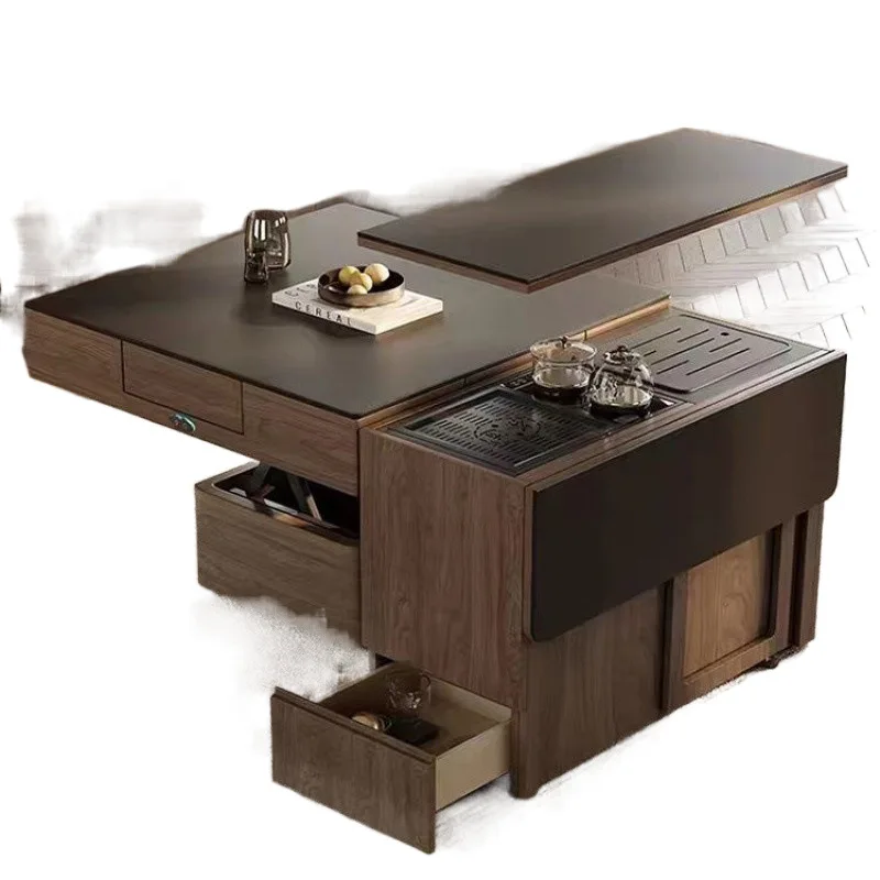 

Складная каменная плита, обеденный маджонг, комбинация интегрированного подъемного чайного столика, журнальный столик, бытовой столик двойного назначения