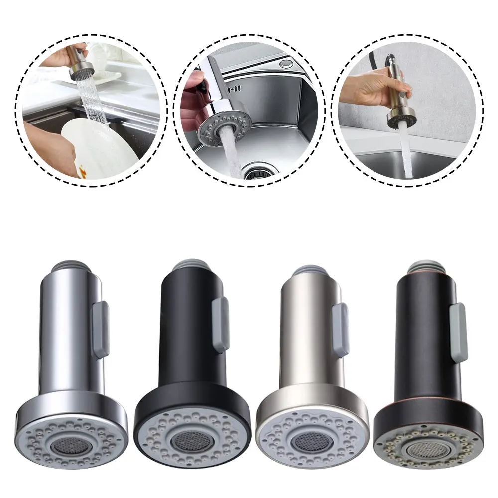 Kitchen Mixer Tap Faucet Nozzle Spray Head Pull Out Spray Shower Head Setting Faucet Nozzle Extension Sink Shower New