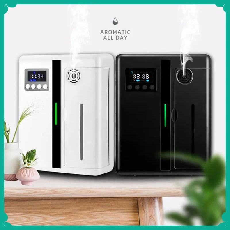 

Smart Aroma Diffuser Wall Mounted Scent Machine Hotel 160ML Essential Oil Diffuser With Fan For Large Area Hotel Lobby Office