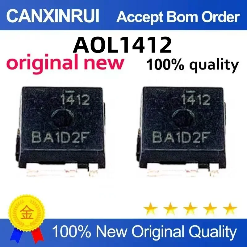 (5-100 piezas) Nuevo transistor AOL1412 AO1412 1412 SOP SMA MOS