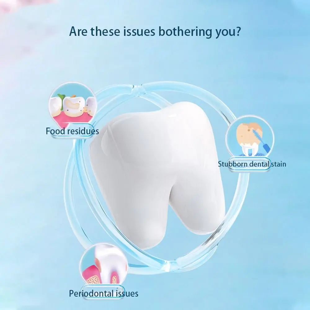 فرشاة أسنان قشارة الأسنان المحمولة للبالغين ، العناية بالأسنان ، إزالة الجير ، فرشاة تنظيف البقع ، العناية بالفم