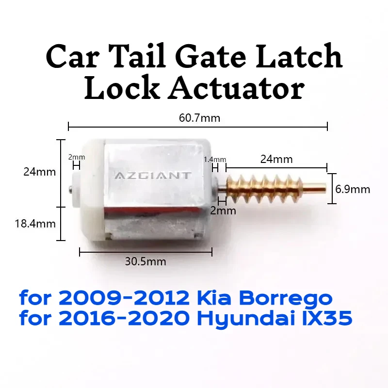 

Power for Hyundai IX35 Kia Borrego Car Parts Tailgate Door Lock Latch Actuator Motor Rear Trunk Latch Lid Release Engine Repair