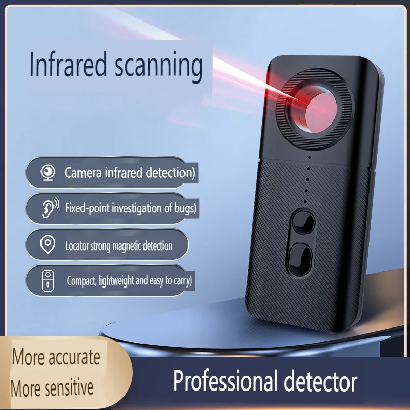 

T3 Hotel Anti-candid Scanning Detector Portable Camera Detector GPS Locator Signal Detection Fixed-point Investigation of Bugs