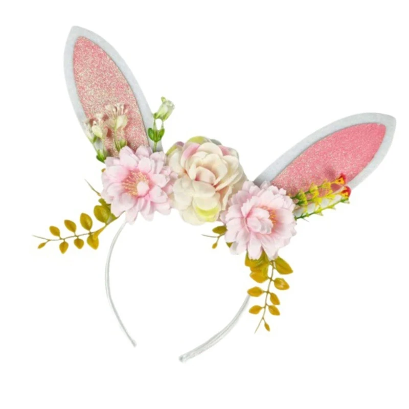 Role Hare Ear Headpiece Flexible Wire Structure Themed Party Accessory For many Ages