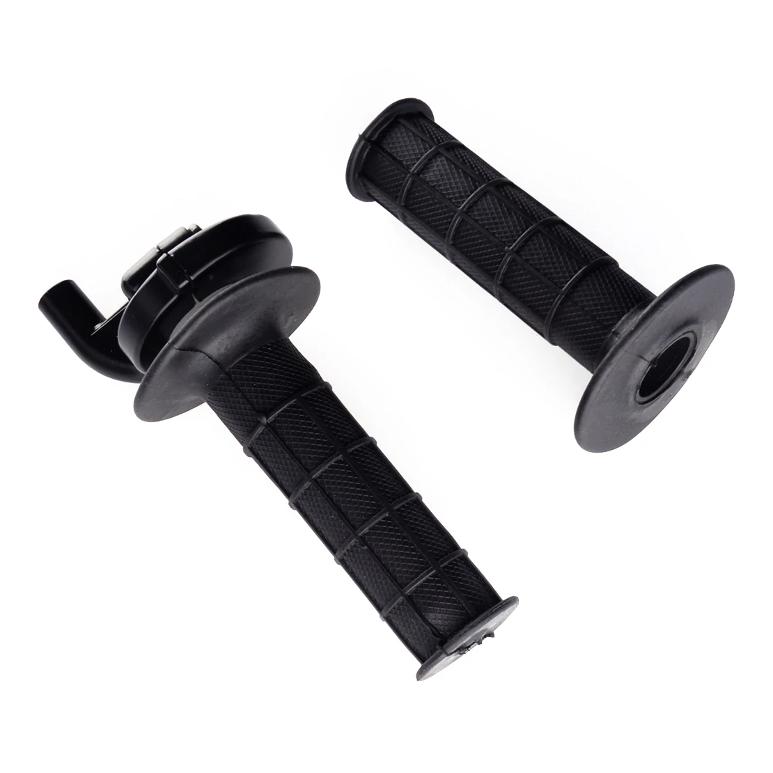 

Black Motorcycle 7/8" Handlebar Grip Throttle Casing Set Fit for Yamaha Suzuki Honda XR50 CRF50 XR70 CRF70