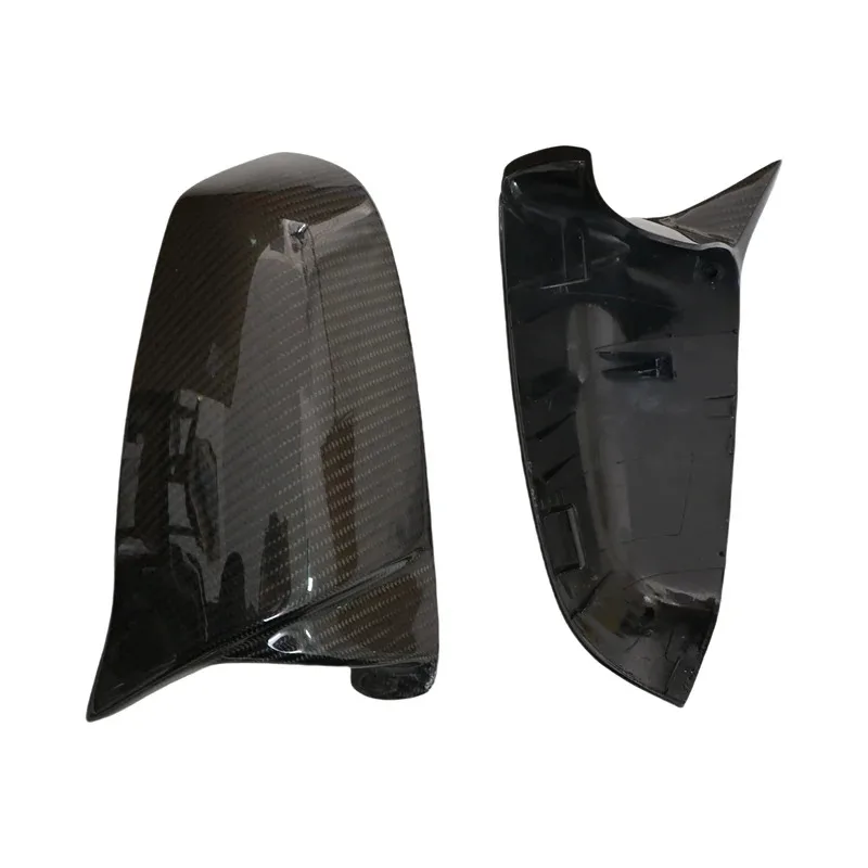 Para E60 E61 espejo mejorado de coche espejo trasero de fibra de carbono de alta calidad 2 piezas para 5 Series M5 espejo retrovisor de buena venta