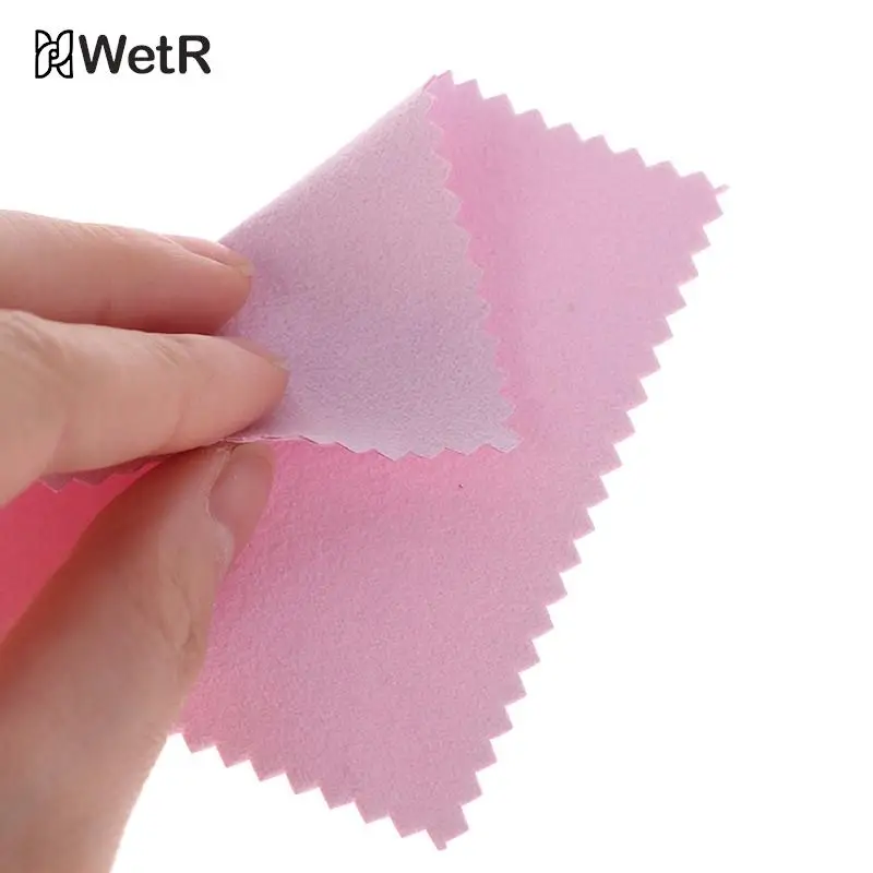 10/50/100pcs Polish Cleaning Polishing Cloth For Silver Gold Metals Wiping Cloth  Keep Jewelry Shining Tools Jewelry Tools 8x8cm