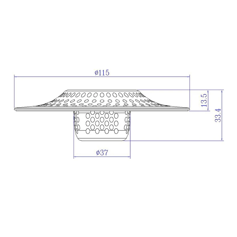 Drain Hair Catcher for Tub, Protector Strainer para Banheira e Chuveiro, Trap Stopper