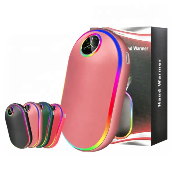 New hand warmer and charging treasure two-in-one usb mobile power charging warm baby