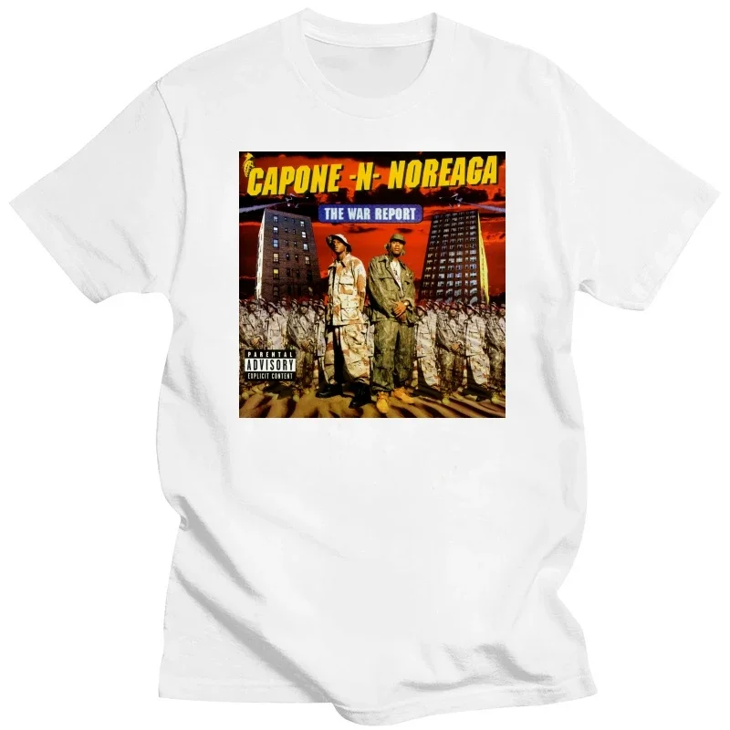 T-Shirts manga vintage anime clothes Capone N Noreaga The War Report oversized t shirt men clothing Short Sleeve harajuku funny