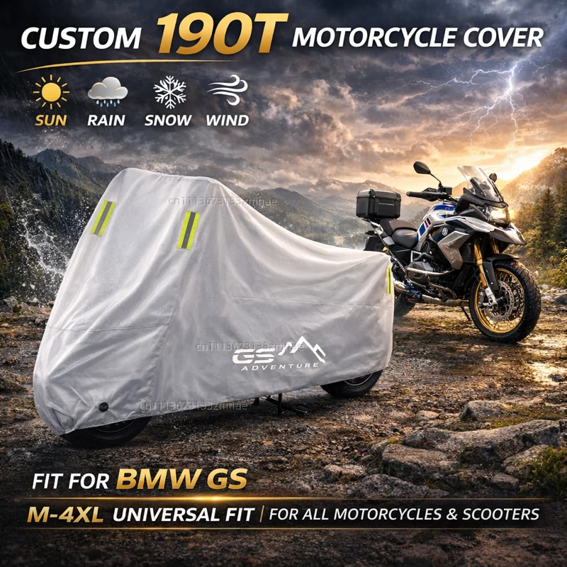 

Чехол для мотоцикла BMW R 1200 GS LC R1200GS ADV Adventure, водонепроницаемый, защита от УФ-излучения, дождя, пыли, солнца, всепогодный чехол