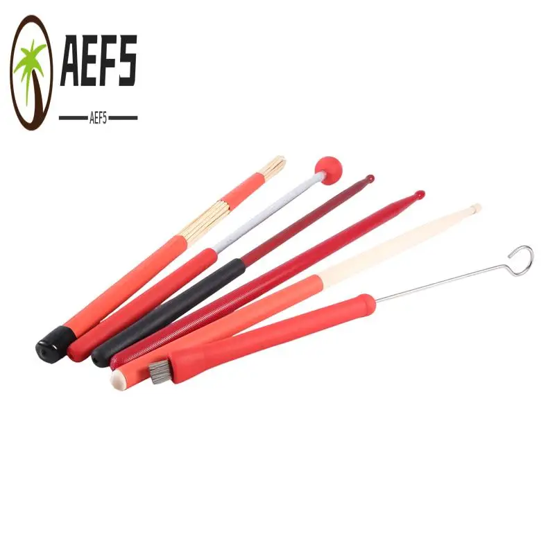 

AEF5-Drums Brushes Sticks Retractable Brush Sticks Sticks Brush Sets For Jazz Music Percussion Accessories
