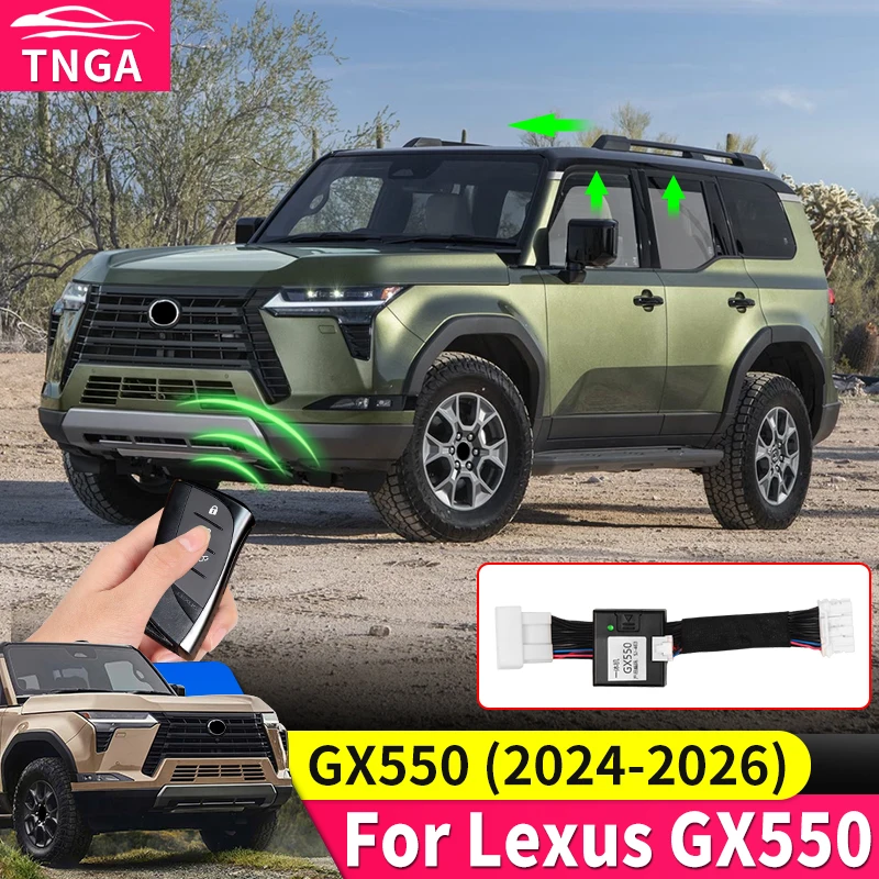 لتويوتا لكزس gx550 550 GX 2024 2025 نافذة التحكم وحدة تبديل بلمسة واحدة السيارات نشمر اكسسوارات السيارات سهلة التركيب #1