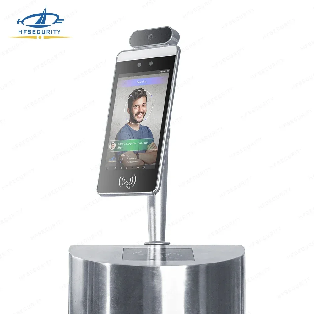RA08T Android System Access Control 50000 Face Capacity Temperature Test Face Recognition Gate Door Device Access Control