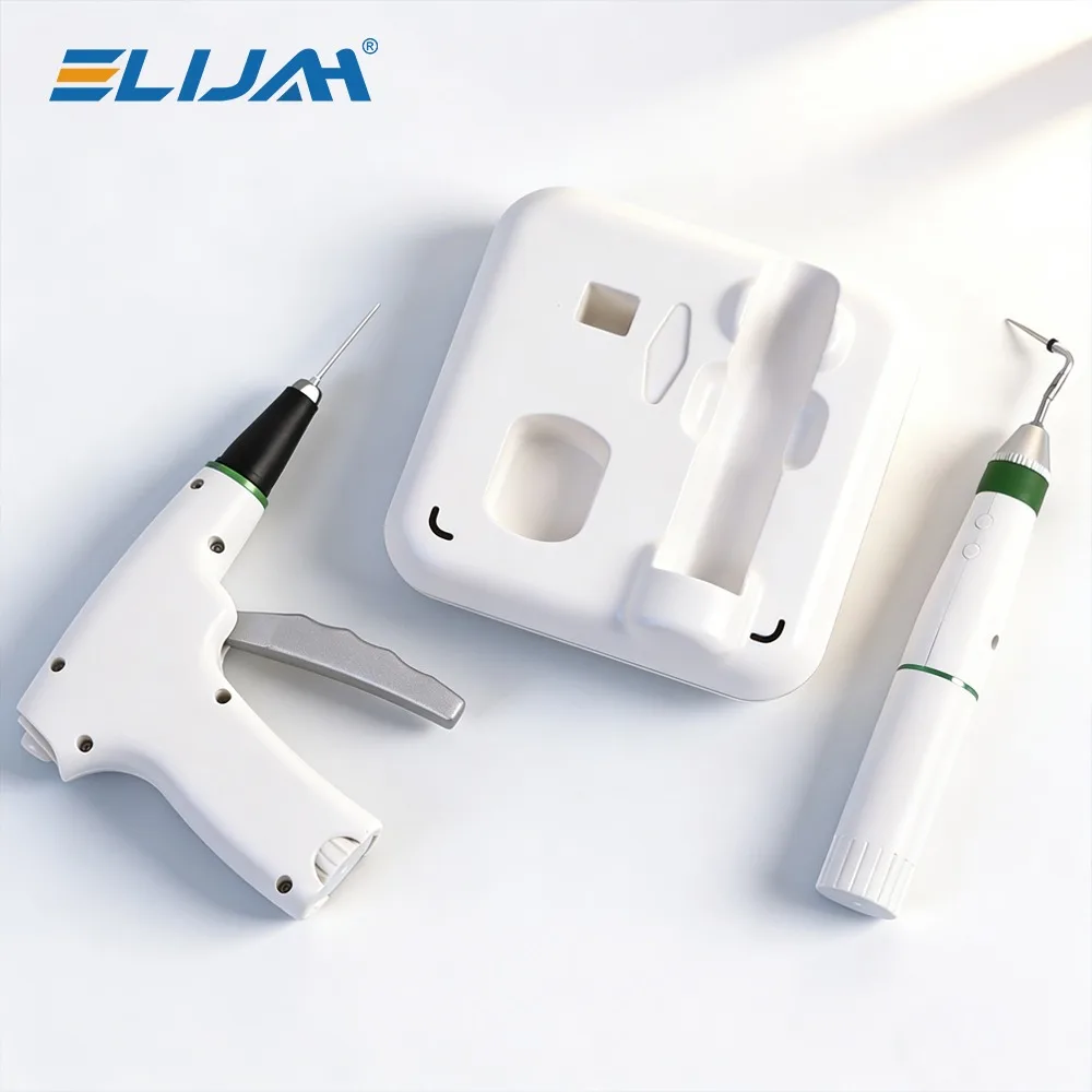 2 in 1 Dental Root Canal Obturation System Dentistry Endodontic Hot Melt Heated Gun Pen Fast-Fill Gutta Percha Dentiste Tools