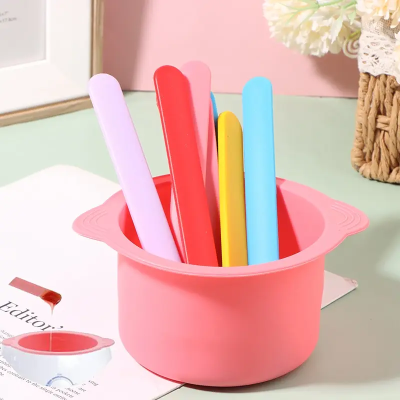 Silicone Hair Heater Melting Waxing Bead Inner Liner Removal Container Stick Non Warming Heating Hair Removal wax stick