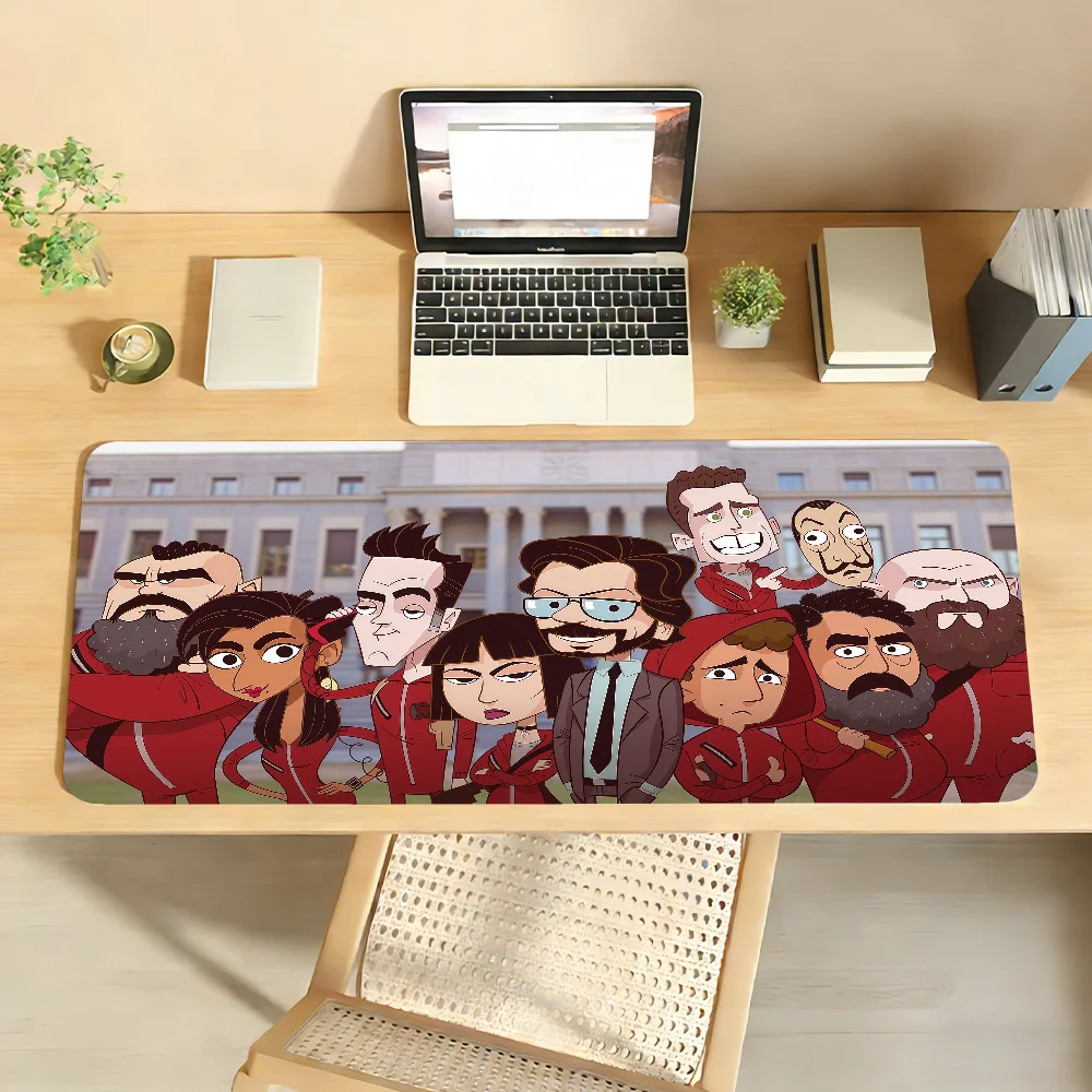 Vintage Twin Peaks Movie Mouse Pad Non-slip Locking Edge Desk Mat PC Laptop Accessories Rubber Office Keyboard Large Gamers