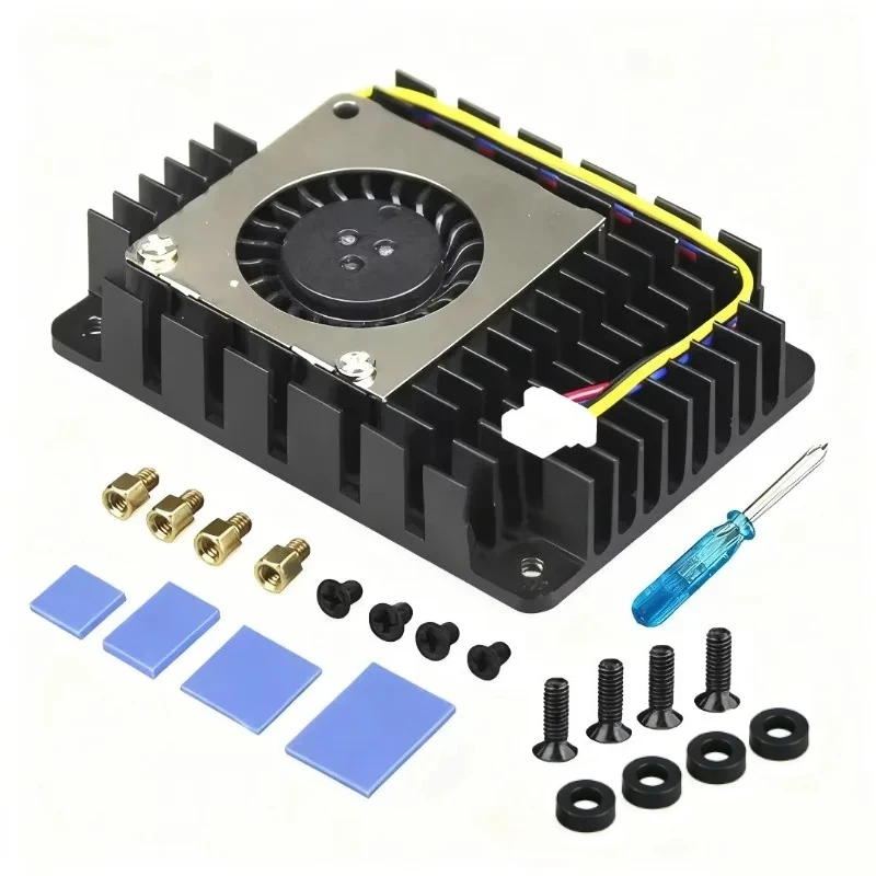 

CM5 Heatsink with Fan Thermal Pads for Raspberry Pi 5 CM4 Compute Module