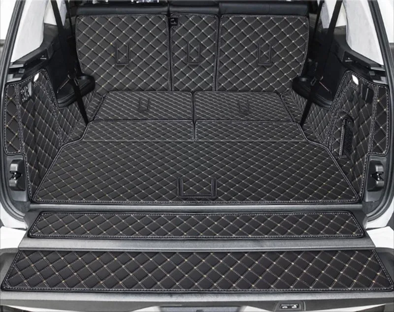 

2025 High quality! Full set car trunk mats for BMW X7 G07 2025-2019 6 7 seats durable cargo liner mat boot carpets cover for X7