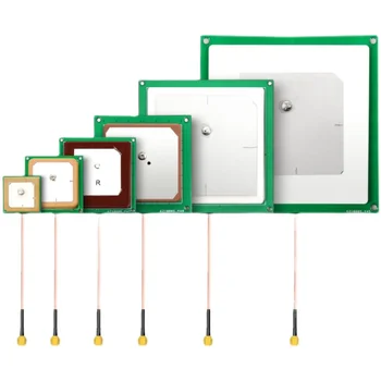 全方向性の一体型UHF RFIDリーダー,パッシブセラミック,高ゲインアンテナ受信機,sma ipx mmcxコネクタ,915mhz