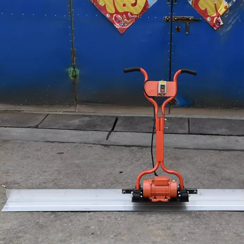 Cement Leveling Ruler Tools Concrete Floor Vibratory Screed Floor Road Equipment Construction Machine for Sale