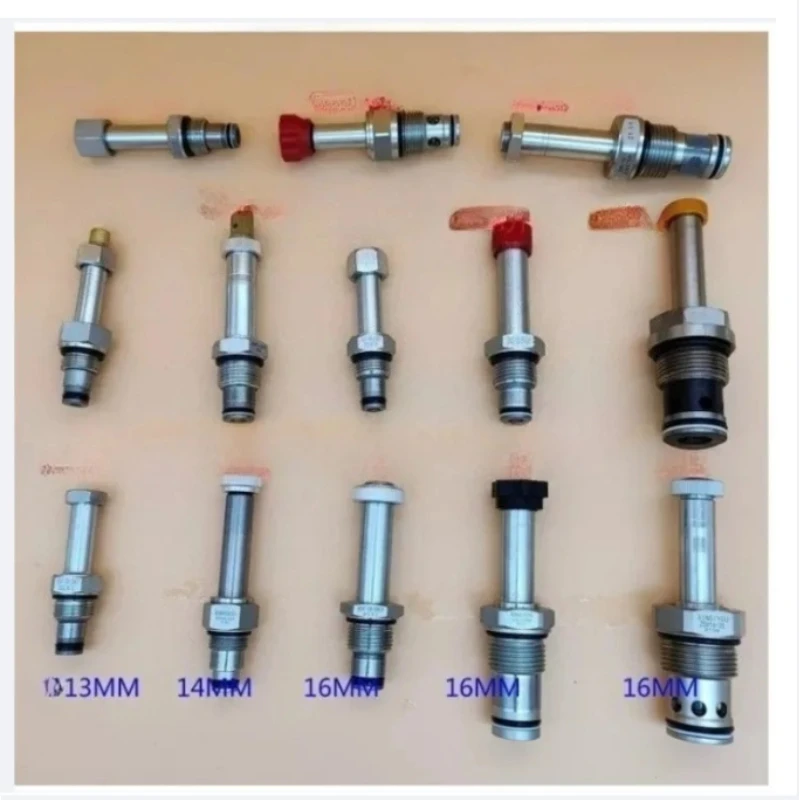 Suitable for Plug in valve hydraulic electric check  threaded solenoid position two-way bidirectional normally closed open type