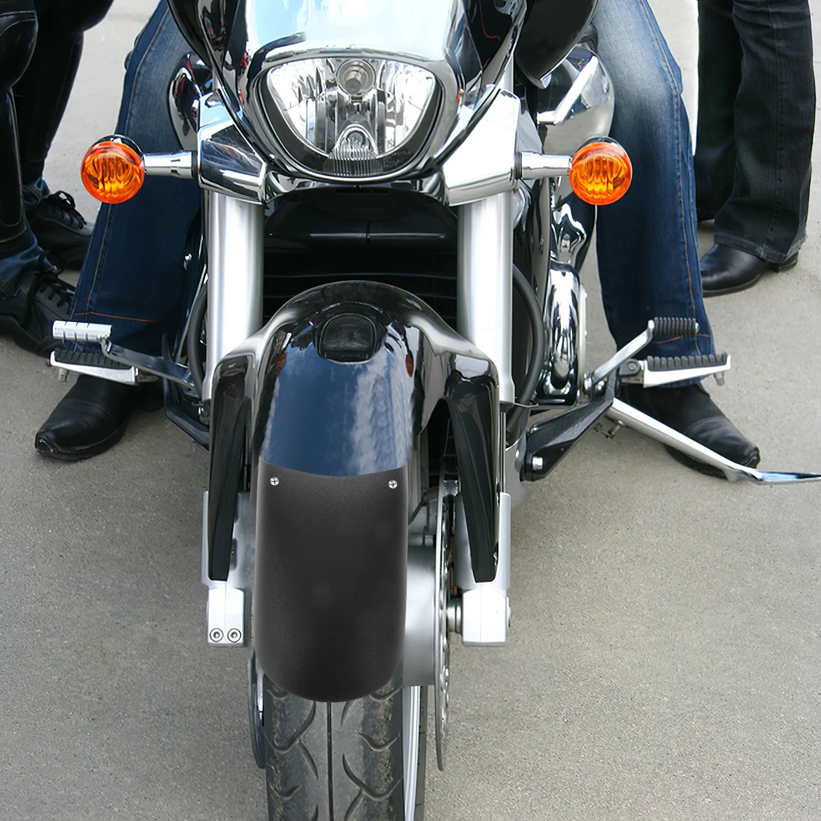 

Universal Motorcycle Front Mud Guard High Precision Splash Guard Extender for Better and Modern Sporty