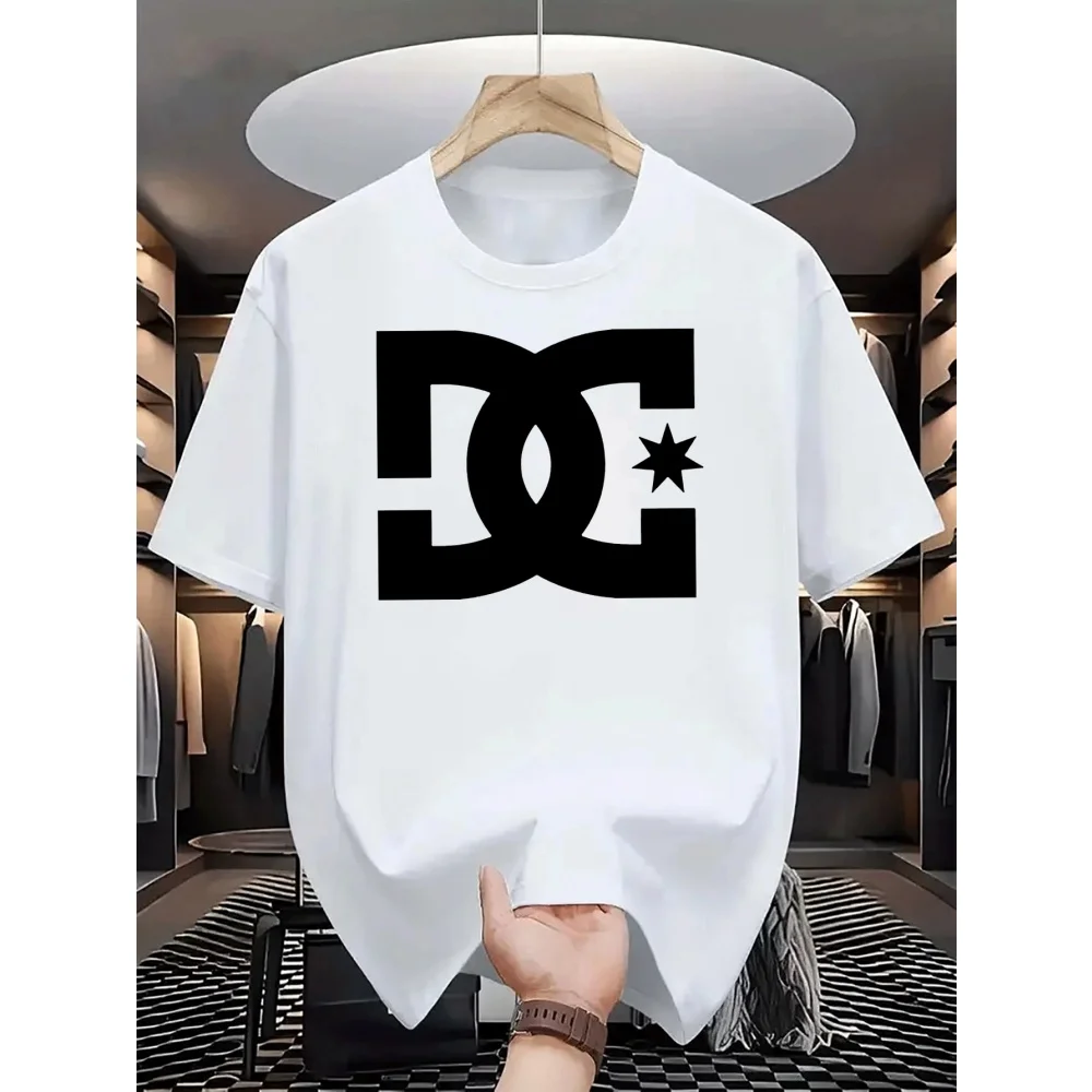 Camiseta Personalizada com Estampa para Homens e Mulheres, Secagem Rápida, Poliéster, Gola Redonda, Uso Diário, Blusa Básica